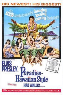 Vintage Movie Poster 1965 Elvis Presley 3 SH Bot Only Paradise