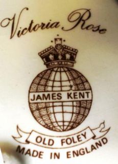 Old Foley James Kent Victoria Rose Shoe England