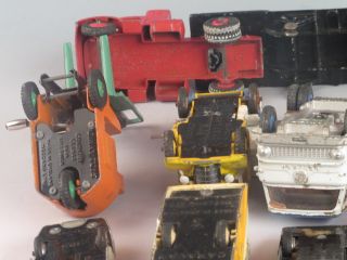 Lot 13 Vintage Dinky Toys Vehicles Trucks Cars Military More