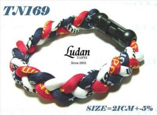 Japan Aqua Titanium Healing Rope Sports Bracelet TN169