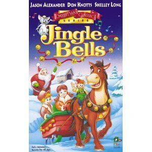 Jingle Bells VHS Voices of Jason Alexander Don Knotts and Shelley Long