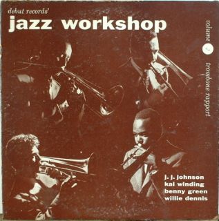 Jazz Workshop Vol Two Trombone Rapport Debut 14 10 Inch