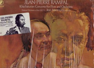 Jean Pierre Rampal Khachaturian Concerto for Flute and Orchestra LP