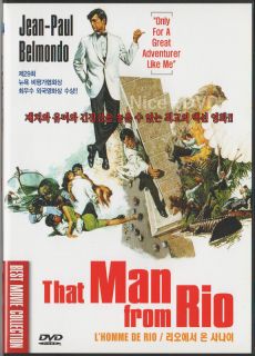  Man from Rio LHomme de Rio 1964 DVD New Jean Paul Belmondo