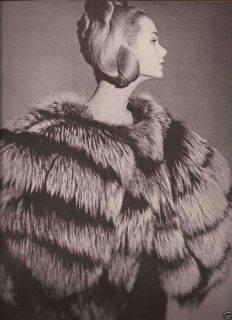 Jean Shrimpton Fashion Magazine Editorial Louis Faurer 1962