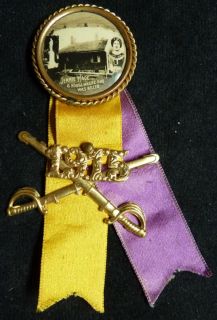 Civil War Veteran Badge Gettysburg 50th Anniversary 1915 No Reserve