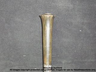 Antique MOP Compass Horn Knob Handle Ebonized Wood Walking Stick Cane