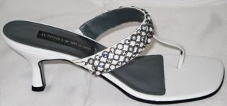 Jennifer Moore Allure Sandals White Color Womens Sz 8 M