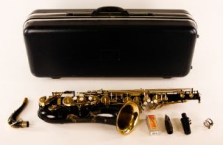 Jean Baptiste JB 480T Black Tenor Saxophone with Original Case