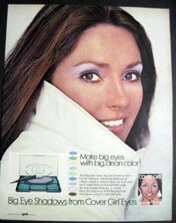 1973 Vintage Cover Girl Eyes Jennifer ONeill 70s Ad