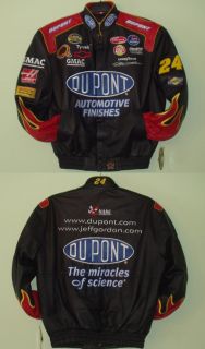 NASCAR Jeff Gordon Dupont Leather Jacket New XXXL