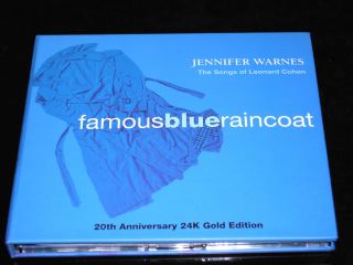 Cisco 24K Gold CD Jennifer Warnes Famous Blue Raincoat Mint