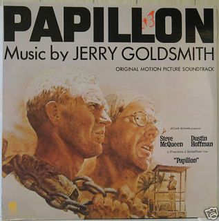 Jerry Goldsmith Papillon 1973 Soundtrack LP