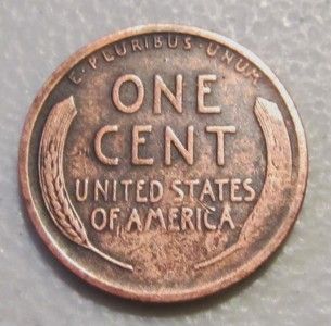 1922 No D Lincoln Wheat One Cent Penny Coin