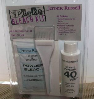 Jerome Russell Punky Bleach Kit everthing You Need to Bleach Your Hair