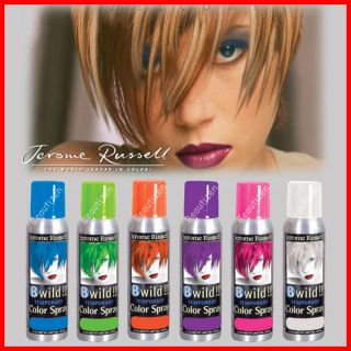 Jerome Russell B Wild Temporary Hair Color Spray 3 5 oz Pick UR Color