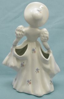 Florence Ceramics Young Girl Holding Up Her Dress with Large Pockets