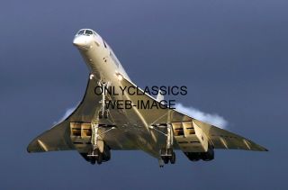 Concorde Jet Supersonic Airplane Photo British Airways Aviation
