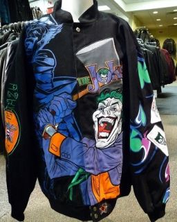Jokers Batman Cotton Twill Jacket RARE Coat from JH Design