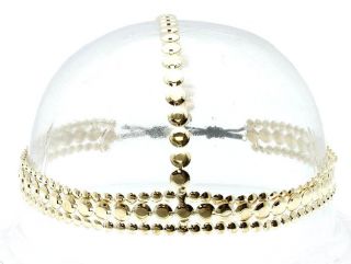 Silver Grecian Bridal Wedding Gypsy Headpiece Head Piece Chain Hair
