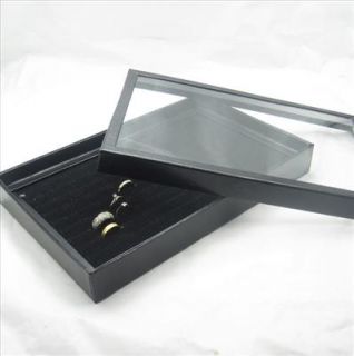 Ring Jewelry Display Box Velvet Tray Case 100 Slot New