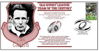 Jim Craig QLD Rugby Team of The Century Cover