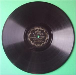 Jimmie Rodgers RCA 10 78 RPM Memphis Yodel Lullaby Yodel Singing with