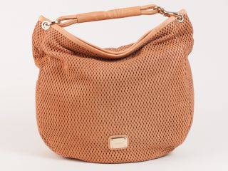 New 2012 Jimmy Choo Sky L Beige Perforated Handbag