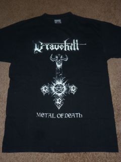 Gravehill Shirt M Nunslaughter Celtic Frost Angelcorpse Venom Desaster