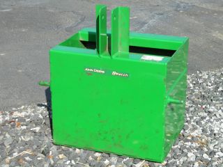 John Deere 3 PT Ballast Box Counter Weight Box
