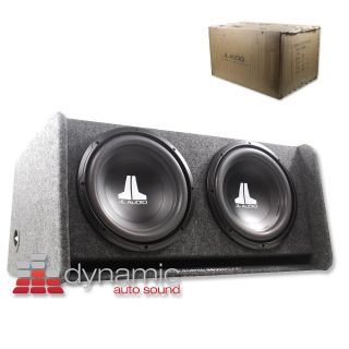 JL Audio® CP212 W0V3 2 12W0V3 12” Subwoofers Loaded in Ported