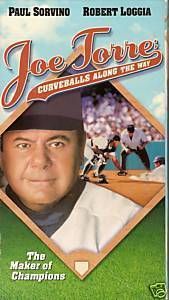 Joe Torre Curveballs Along The Way VHS Paul Sorvino