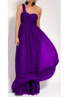  Stunning One Shoulder Cocktail Formal Evening Dress Jodhi NEW sz 12