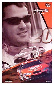 RARE Tony Stewart 2003 L E NASCAR Joe Gibbs Poster