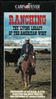  The Living Legacy of The American West VHS 1989 Charlie Daniels