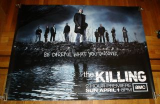 AMC The Killing Season 2 5ft Poster Mireille Enos Joel Kinnaman