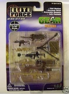 BBI 1 18 Elite Force 3 75 Gi Joe Weapons Pack B