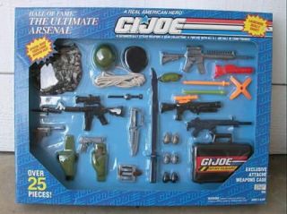 Gi Joe Hall of Fame Ultimate Arsenal Weapons Gear Set