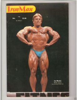  Bodybuilding muscle weightlifting mag Joe Meeko / Phil Williams 1 85