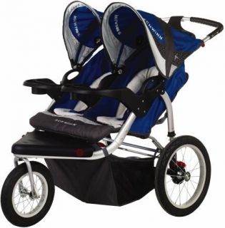  Double Swivel Jogger Baby Jogging Stroller SC214 038675021495
