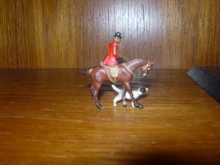 John Hill Co England Miniature Fox Hunt Riders 2 w Hounds Side Saddle
