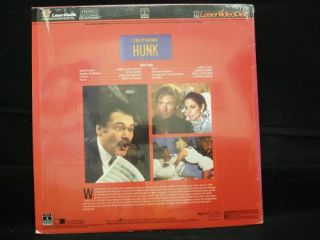 Hunk Laserdisc John Allen Nelson Steve Levitt RCA 1987