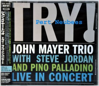 JOHN MAYER TRIO Try  Japan Factory Sealed CD Original First Pressing