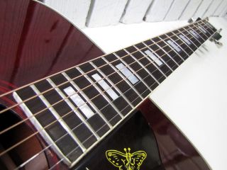 1980 Gibson Hummingbird Cherry Sunburst Acoustic Guitar