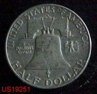 1960 D Franklin Half Dollar Circulated