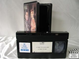 Time to Love and A Time to Die VHS John Gavin