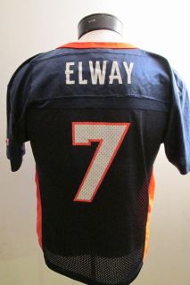 Vintage John Elway Denver Broncos Champion Throwback Jersey