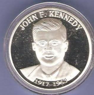 John F Kennedy 1017 1963 Silver Coin White House New  