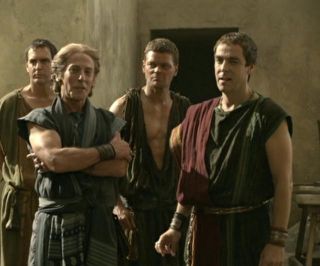 Spartacus Batiatus John Hannah Screen Worn Tunic Drape Bracelet Prequel EP 1 COA  