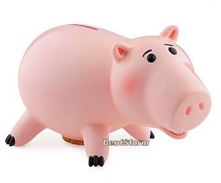 Disney 11" Toy Story Hamm Pig Piggy Bank Real Scale Ceramic Save Money Xmas New  